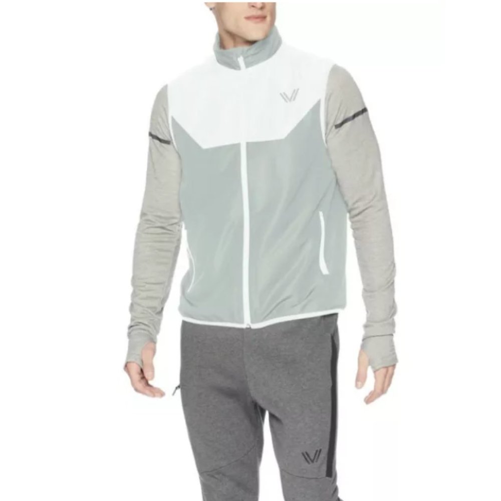 PEAK VELOCITY Mens Zephyr Windbreaker Vest NWOT